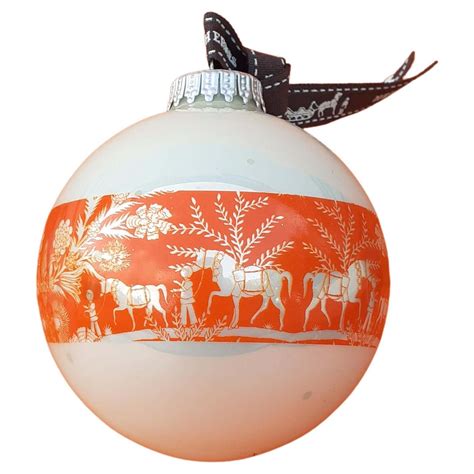 hermes christmas ornament.